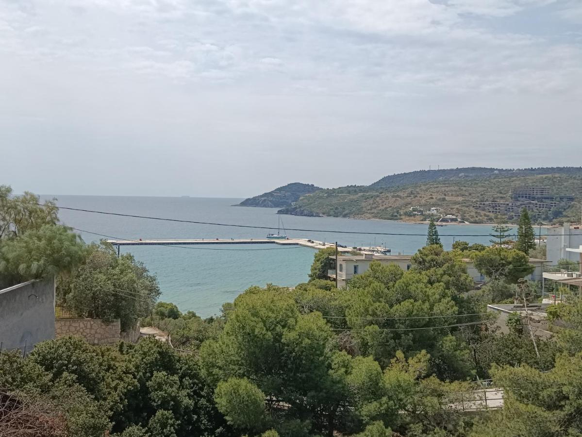 Meltemi Apartments Agia Marina  外观 照片